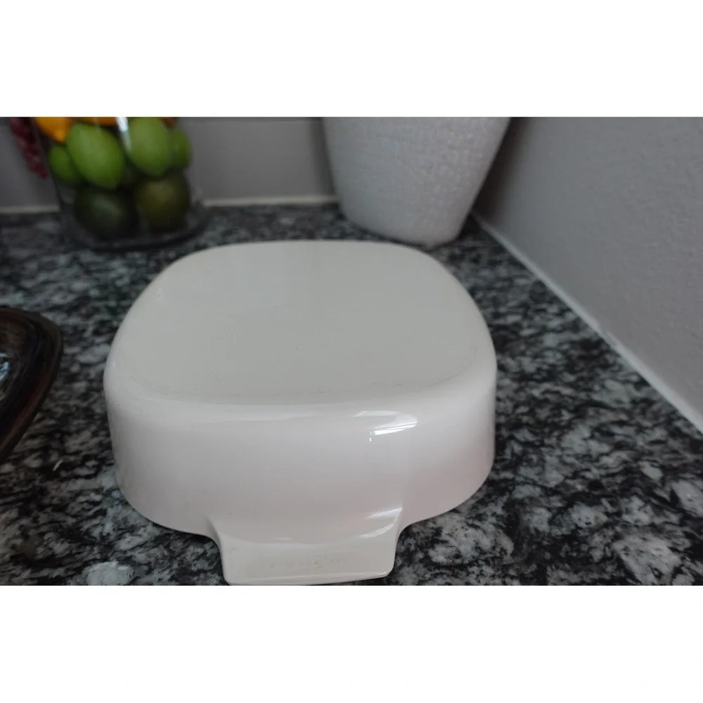 Vintage Corning Ware Casserole‎ Dish 2 Liter Peach Orchard A-2-B with Lid